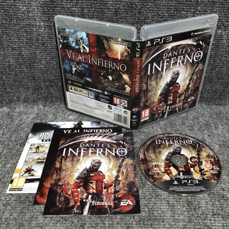 DANTES INFERNO SONY PLAYSTATION 3 PS3