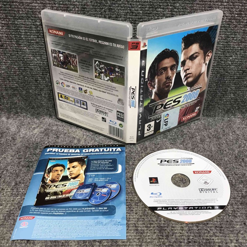 PRO EVOLUTION SOCCER 2008 SONY PLAYSTATION 3 PS3