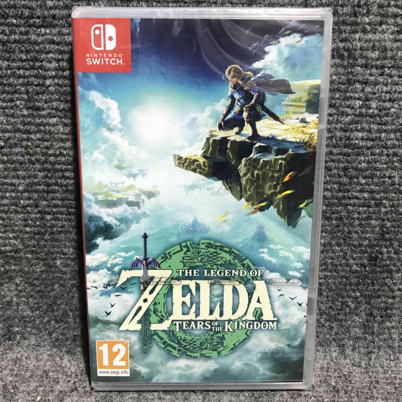 THE LEGEND OF ZELDA TEARS OF THE KINGDOM NUEVO PRECINTADO NINTENDO SWITCH
