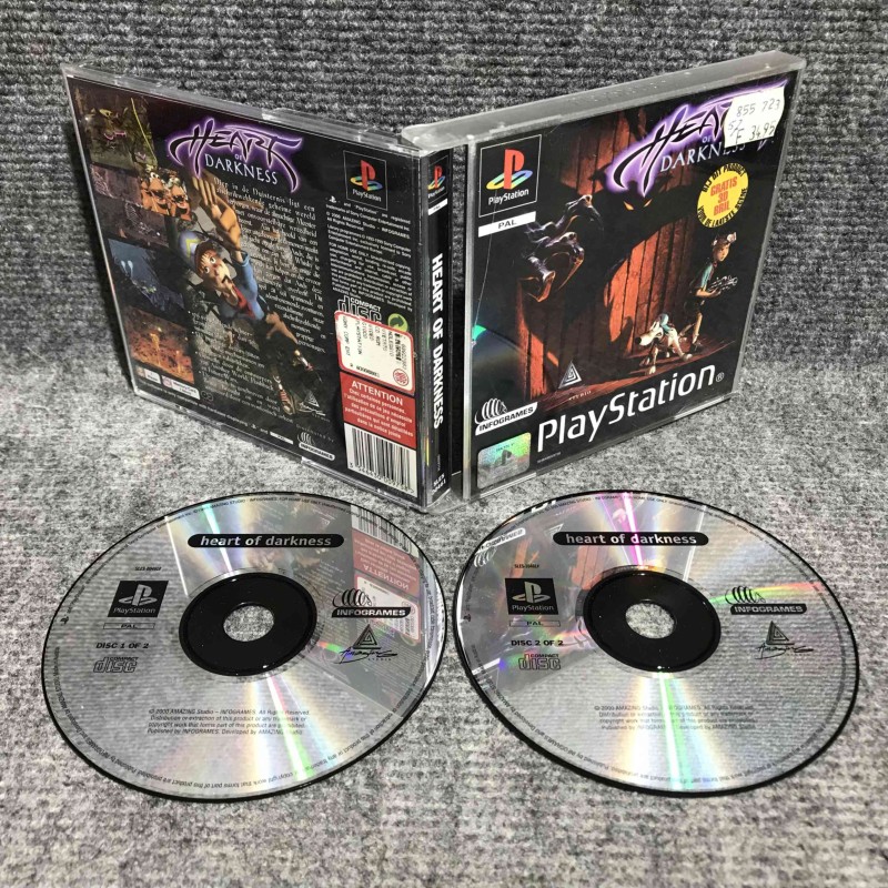 HEART OF DARKNESS SONY PLAYSTATION PS1