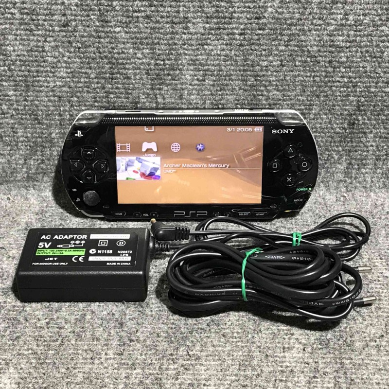 CONSOLA SONY PSP 1004 NEGRO+CARGADOR