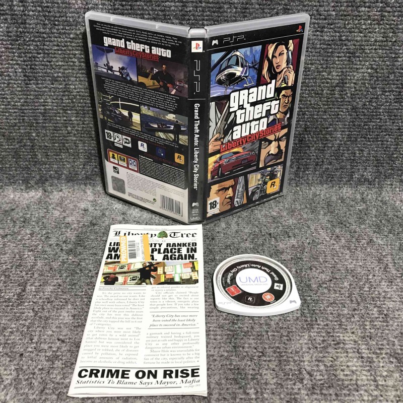 GRAND THEFT AUTO LIBERTY CITY STORIES SONY PSP