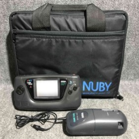 CONSOLA SEGA GAME GEAR CONDENSADORES NUEVOS+BATTERY PACK+MALETIN NUBY