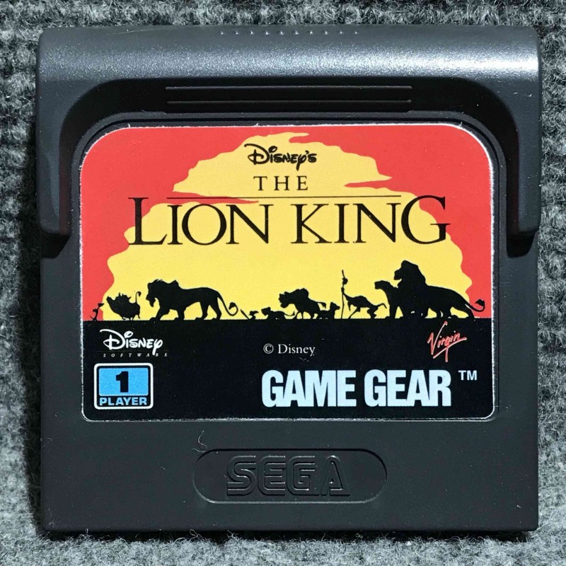 DISNEYS THE LION KING SEGA GAME GEAR