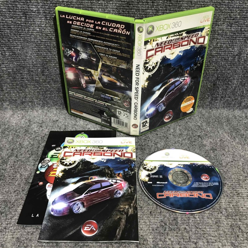 NEED FOR SPEED CARBONO MICROSOFT XBOX 360