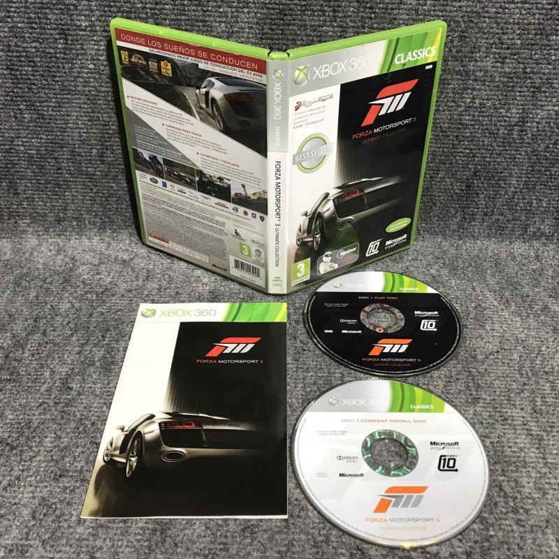 FORZA MOTORSPORT 3 MICROSOFT XBOX 360
