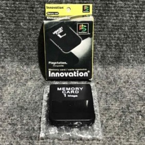 MEMORY CARD COMPATIBLE INNOVATION NEGRO 1MB SONY PLAYSTATION PS1