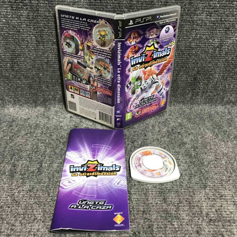 INVIZIMALS LA OTRA DIMENSION SONY PSP