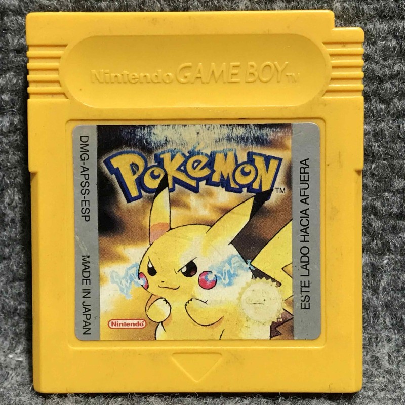 POKEMON AMARILLO NINTENDO GAME BOY GB
