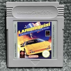 LAMBORGHINI AMERICAN CHALLENGE NINTENDO GAME BOY GB