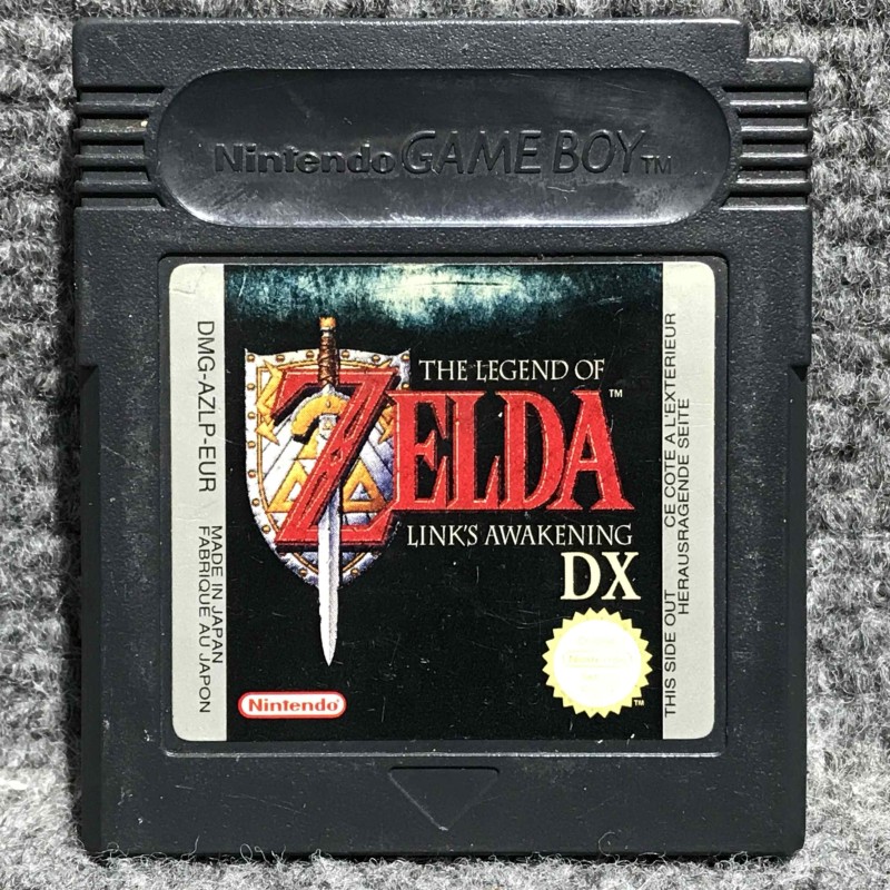 THE LEGEND OF ZELDA LINKS AWAKENING DX NINTENDO GAME BOY COLOR GBC