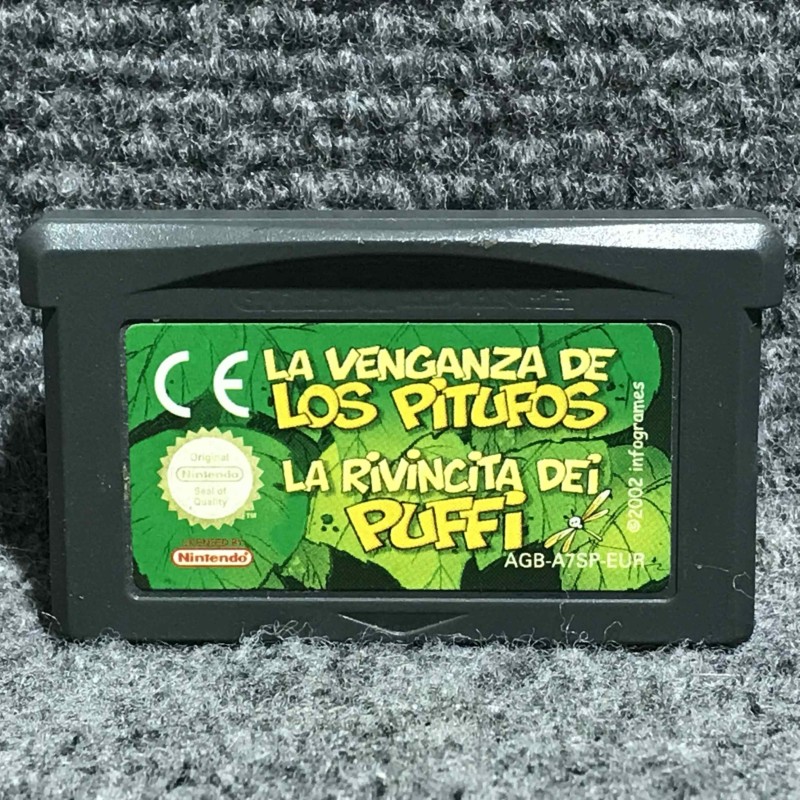 LA VENGANZA DE LOS PITUFOS NINTENDO GAME BOY ADVANCE GBA