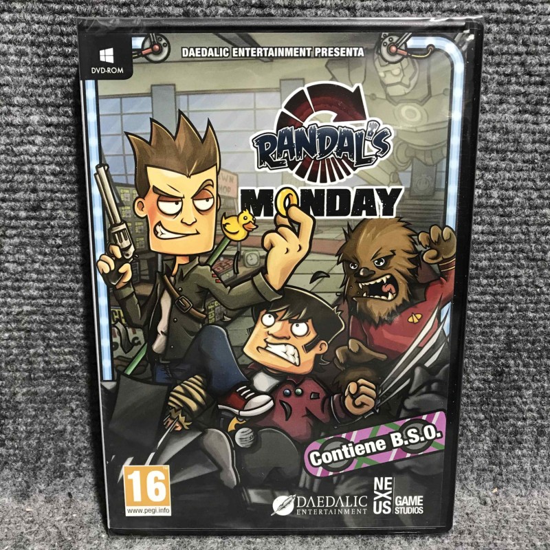 RANDALS MONDAY NUEVO Y PRECINTADO PC