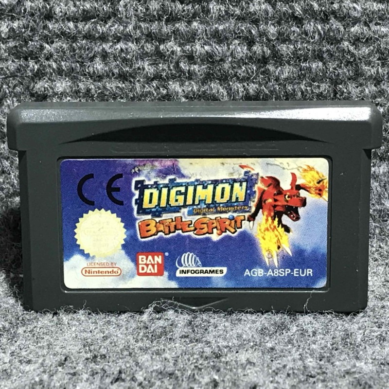 DIGIMON BATTLE SPIRIT NINTENDO GAME BOY ADVANCE GBA