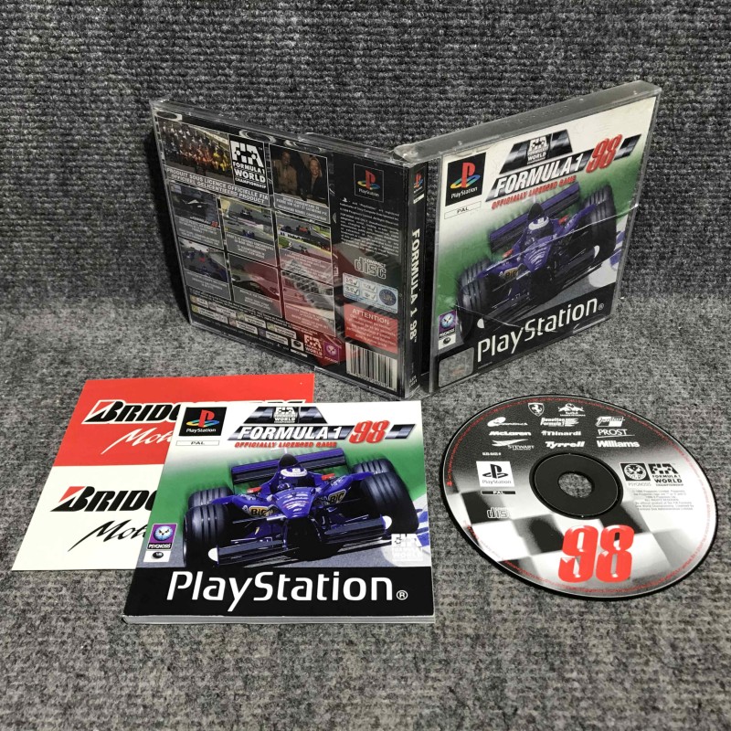 FORMULA 1 98 SONY PLAYSTATION PS1