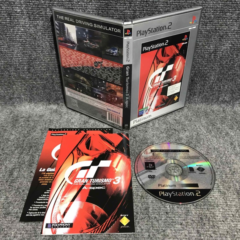 GRAN TURISMO 3 A SPEC SONY PLAYSTATION 2 PS2