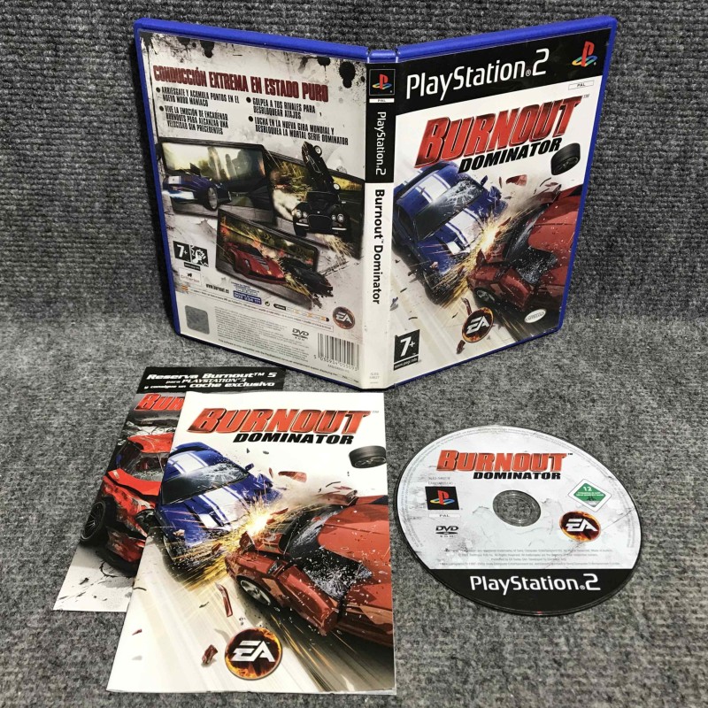 BURNOUT DOMINATOR SONY PLAYSTATION 2 PS2