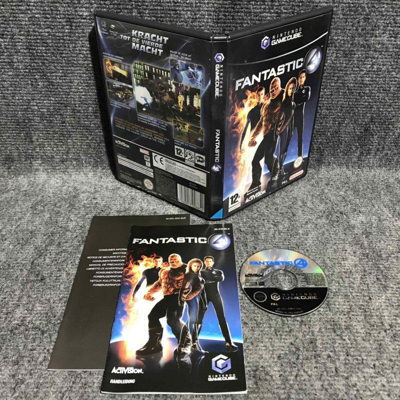 FANTASTIC 4 NINTENDO GAME CUBE