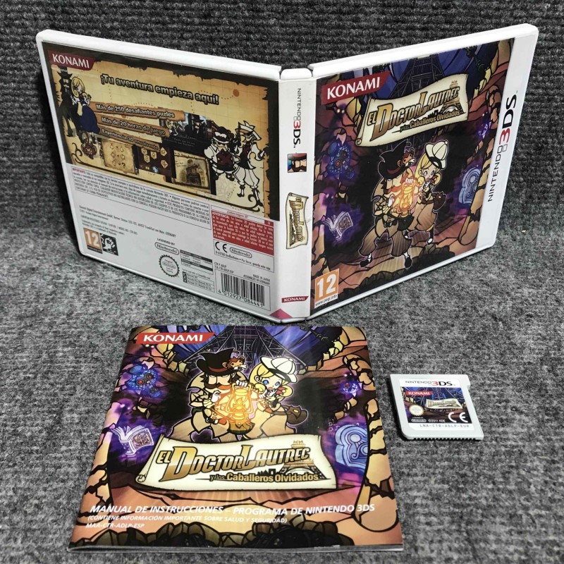 EL DOCTOR LAUTREC Y LOS CABALLEROS OLVIDADOS NINTENDO 3DS