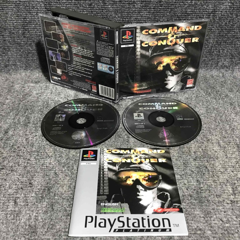 COMMAND AND CONQUER SONY PLAYSTATION PS1