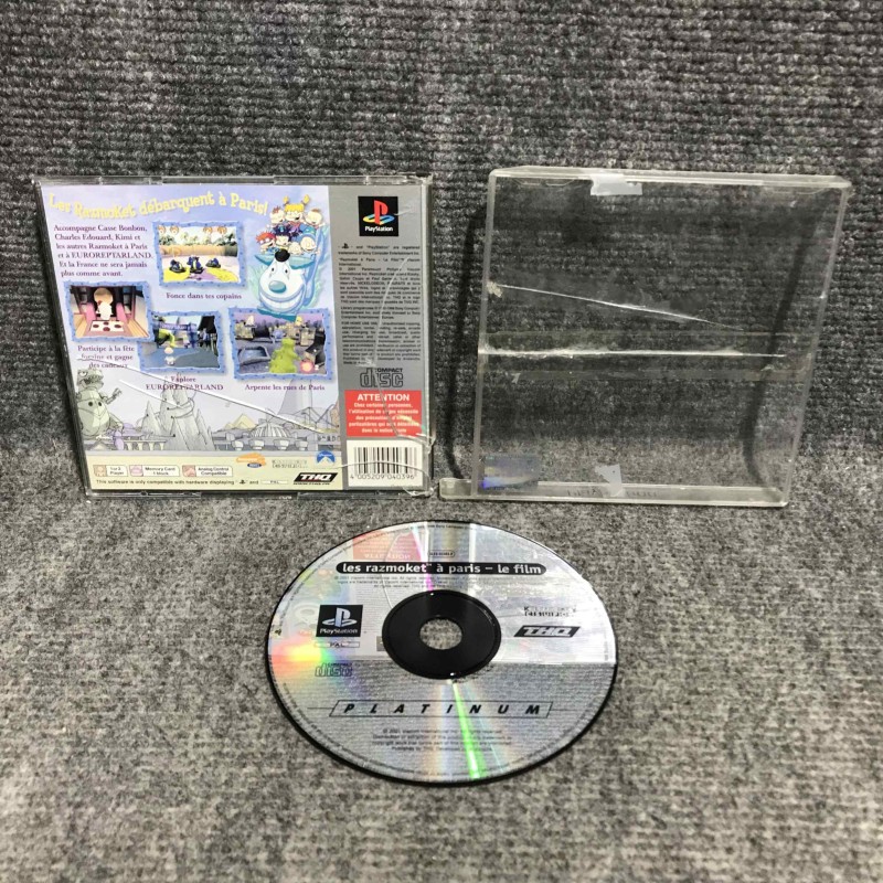 LES RAZMOKET A PARIS LE FILM SONY PLAYSTATION PS1