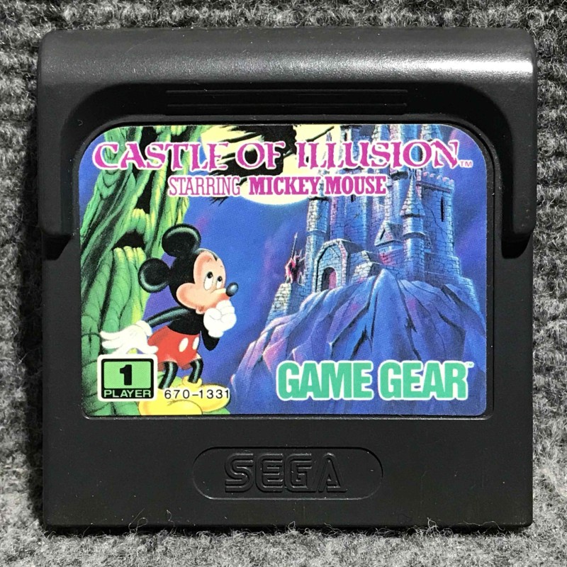 CASTLE OF ILLUSION SEGA GAME GEAR