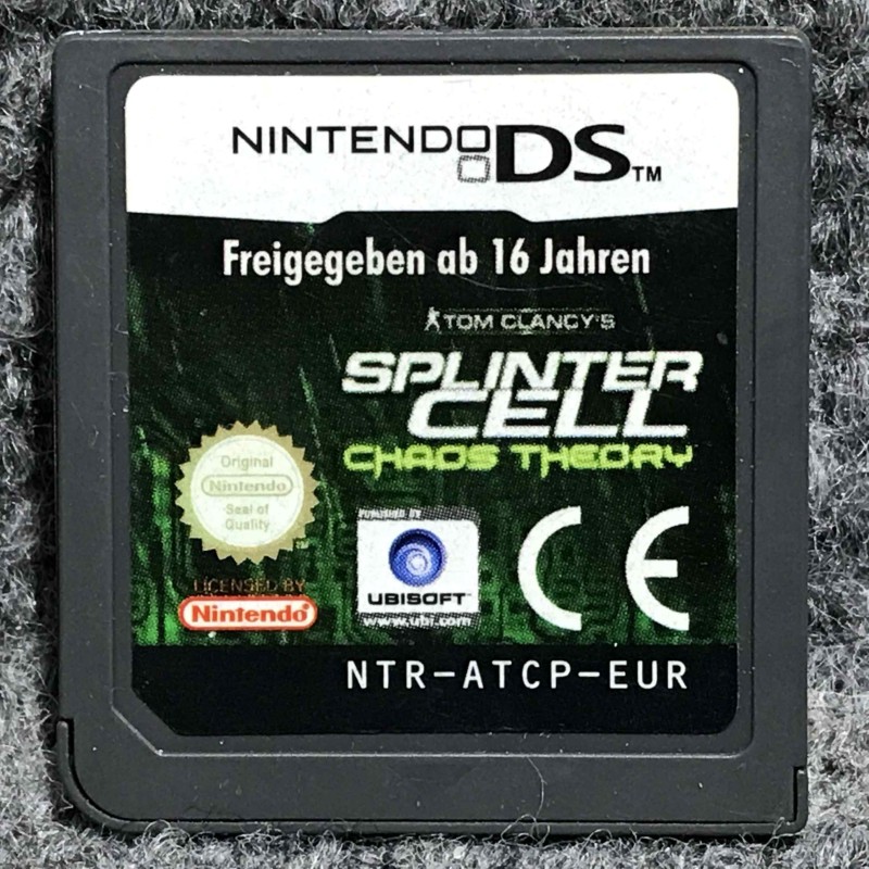 TOM CLANCYS SPLINTER CELL CHAOS THEORY NINTENDO DS