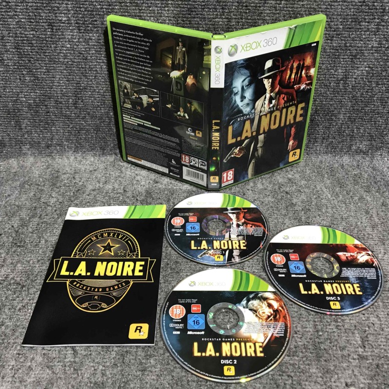 LA NOIRE MICROSOFT XBOX 360