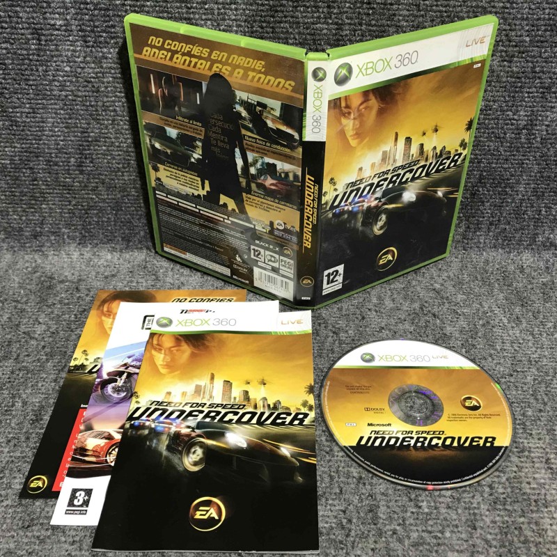 NEED FOR SPEED UNDERCOVER MICROSOFT XBOX 360