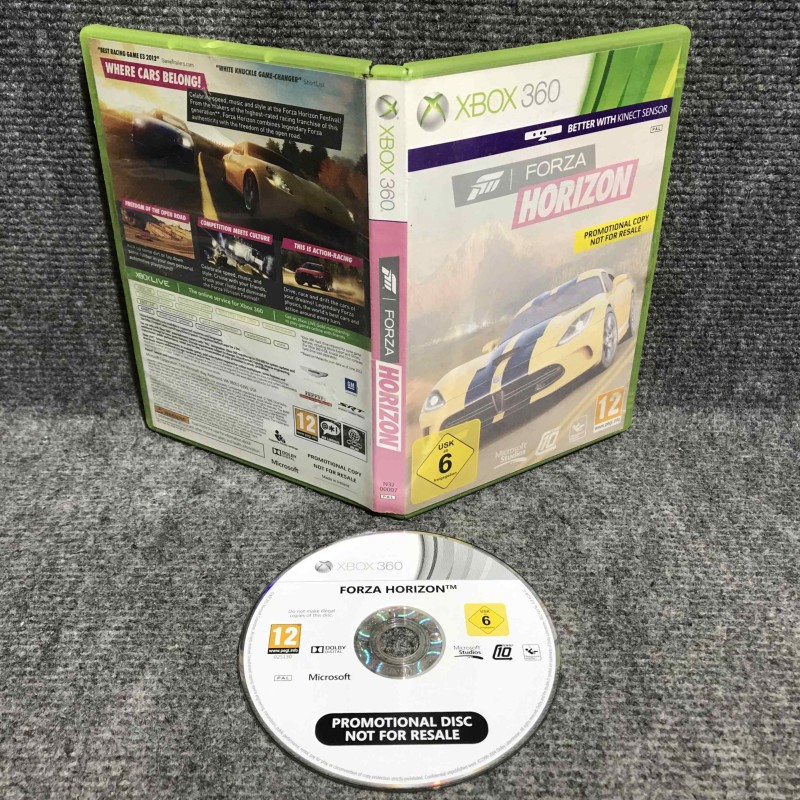 FORZA HORIZON MICROSOFT XBOX 360