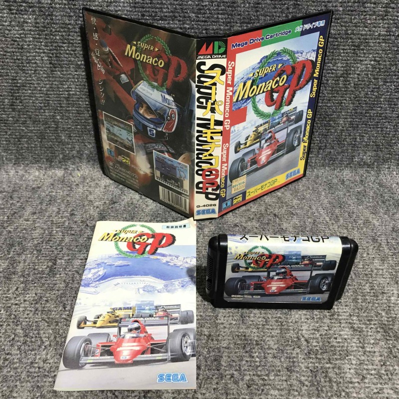 SUPER MONACO GP JAP SEGA MEGA DRIVE