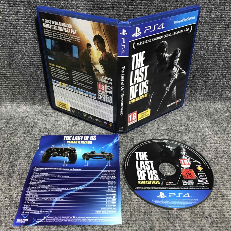 THE LAST OF US REMASTERIZADO SONY PLAYSTATION 4 PS4
