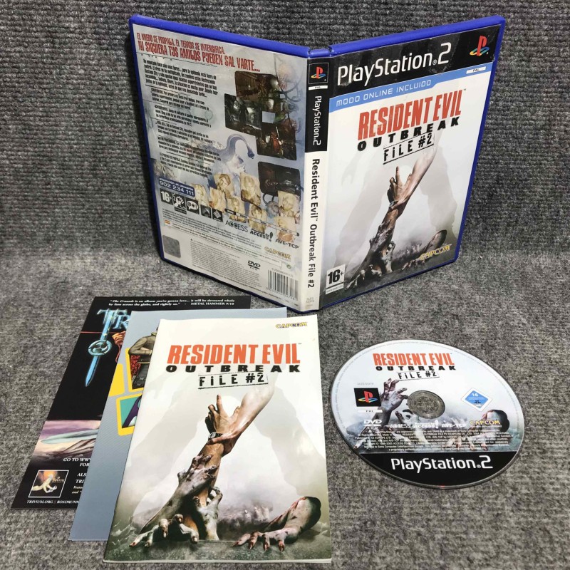 RESIDENT EVIL OUTBREAK FILE 2 SONY PLAYSTATION 2 PS2