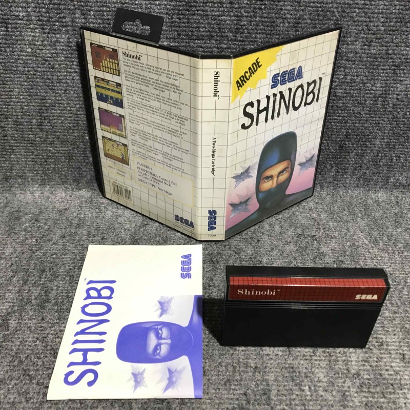 SHINOBI SEGA MASTER SYSTEM