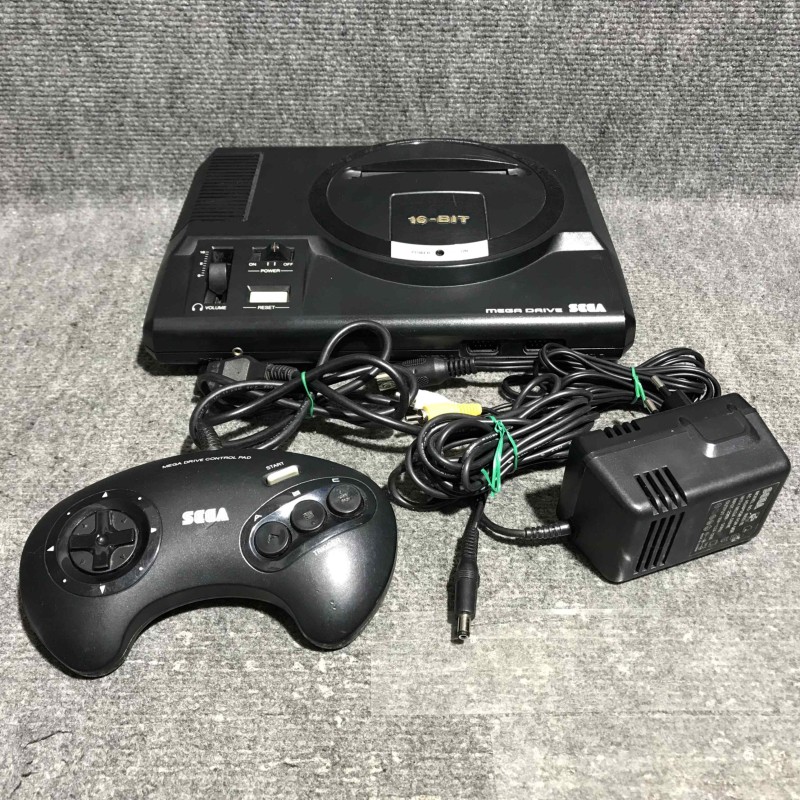 CONSOLA SEGA MEGA DRIVE+MANDO+AV+AC