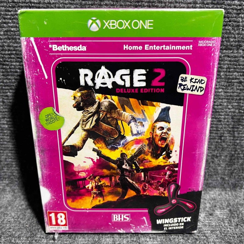 RAGE 2 DELUXE EDITION NUEVO PRECINTADO MICROSOFT XBOX ONE
