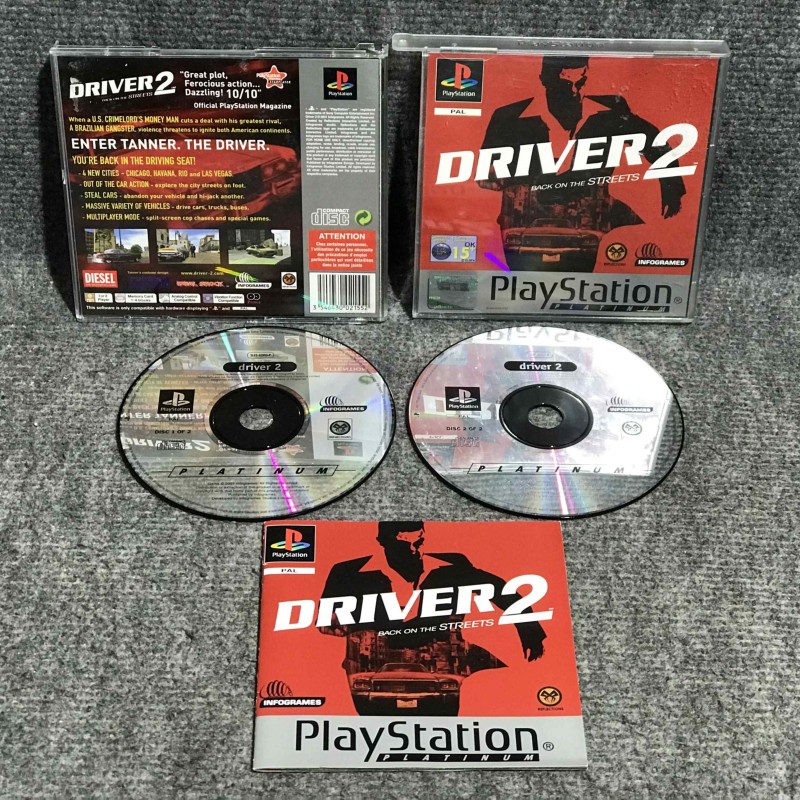 DRIVER 2 SONY PLAYSTATION PS1