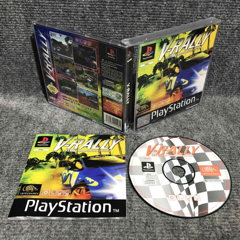 V RALLY SONY PLAYSTATION PS1