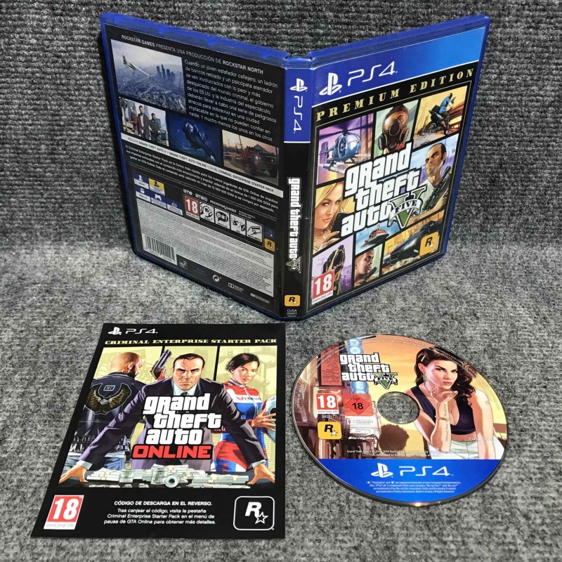 GRAND THEFT AUTO V SONY PLAYSTATION 4 PS4
