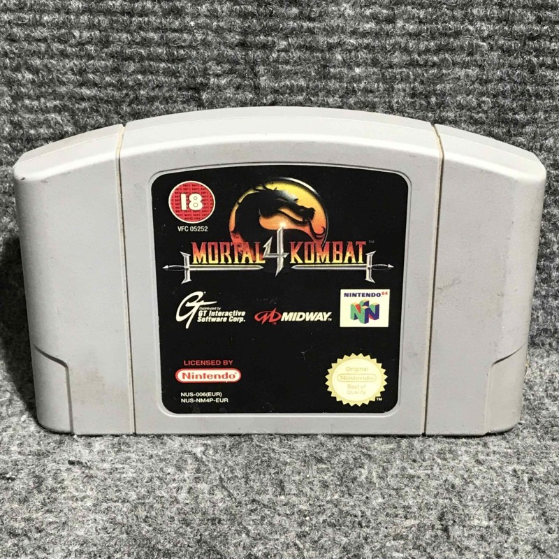 MORTAL KOMBAT 4 NINTENDO 64
