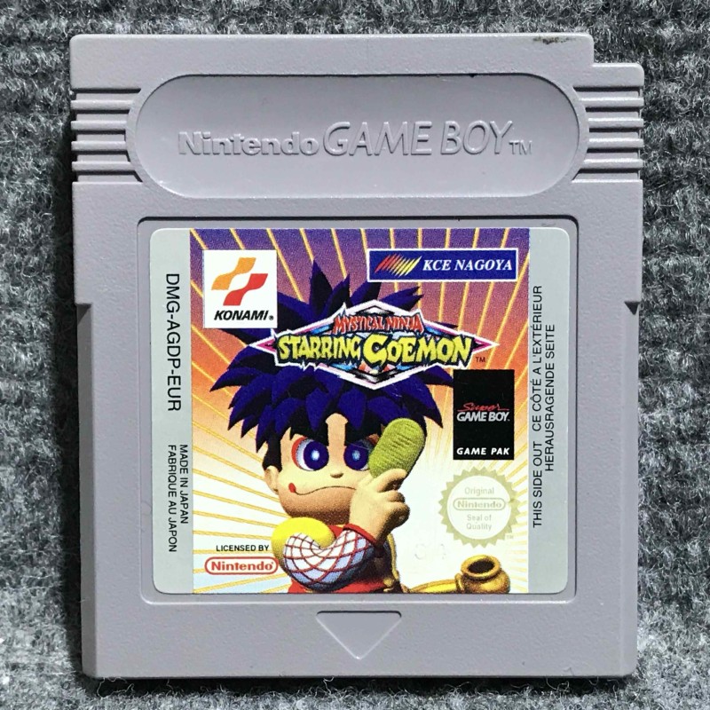 MYSTICAL NINJA STARRING GOEMON NINTENDO GAME BOY GB