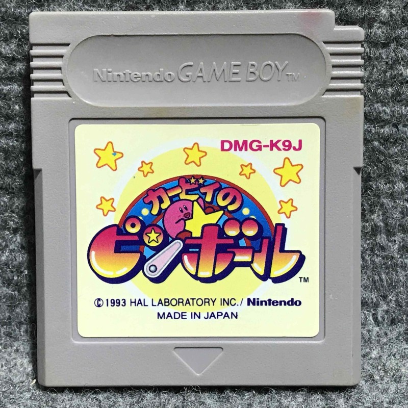 KIRBY NO PINBALL JAP NINTENDO GAME BOY GB