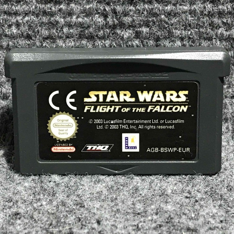 STAR WARS FLIGHT OF THE FALCON NINTENDO GAME BOY ADVANCE GBA