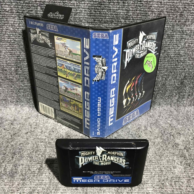 MIGHTY MORPHIN POWER RANGERS THE MOVIE SEGA MEGA DRIVE