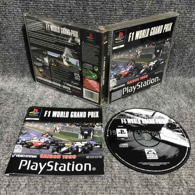 F1 WORLD GRAND PRIX SONY PLAYSTATION PS1