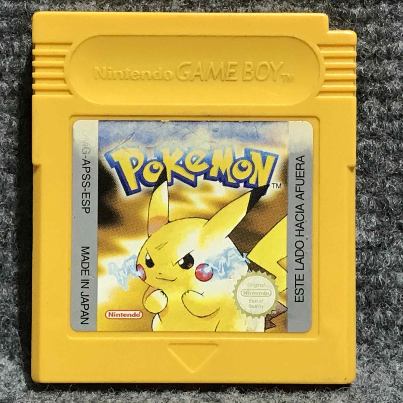 POKEMON AMARILLO NINTENDO GAME BOY GB