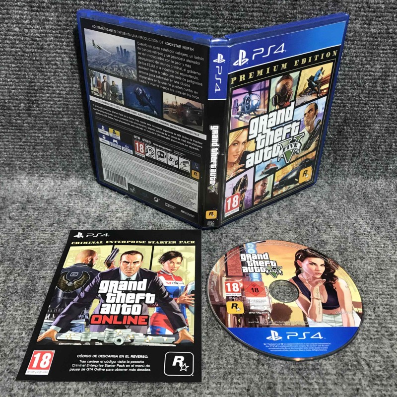 GRAND THEFT AUTO V SONY PLAYSTATION 4 PS4
