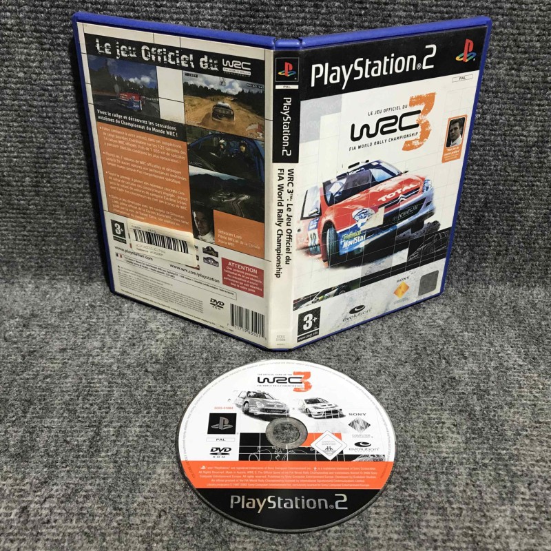 WRC3 SONY PLAYSTATION 2 PS2