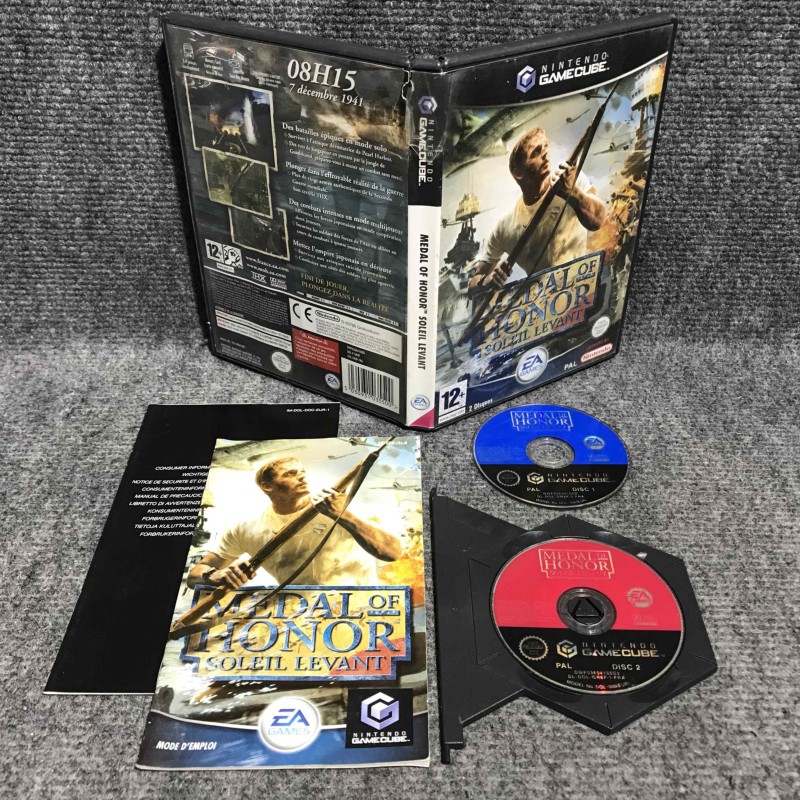 MEDAL OF HONOR SOLEIL LEVANT NINTENDO GAME CUBE