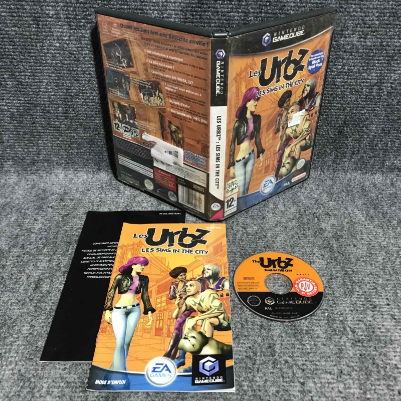 LES URBZ LES SIMS IN THE CITY NINTENDO GAME CUBE